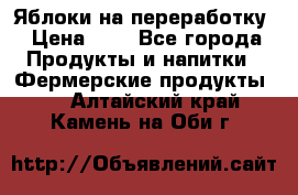 Яблоки на переработку › Цена ­ 7 - Все города Продукты и напитки » Фермерские продукты   . Алтайский край,Камень-на-Оби г.